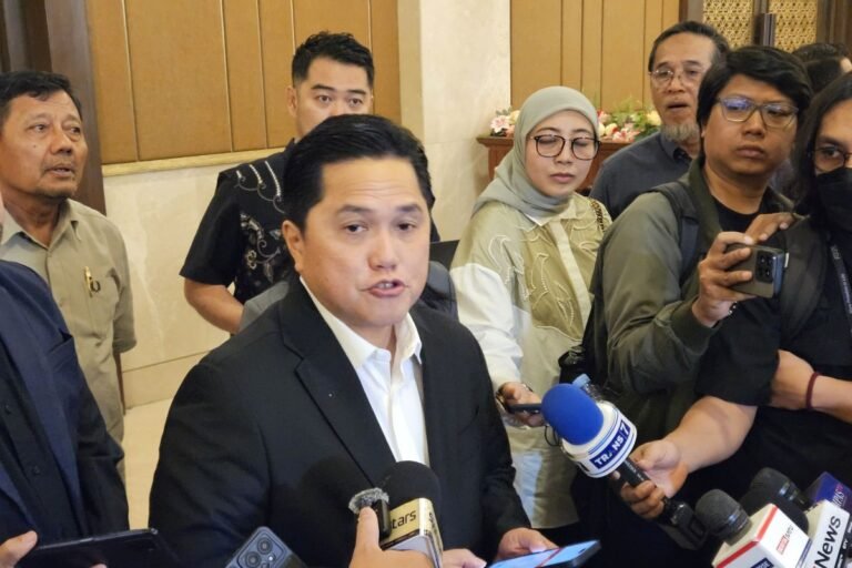 Erick Thohir Optimis Penyelesaian Akhir Indonesia Semakin Tajam